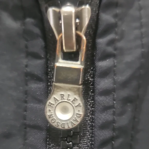 Harley-Davidson Black and Yellow Graphic Bomber Jacket - Picture 7 of 16